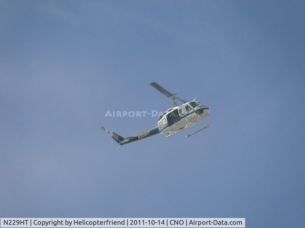 N229HT, 1980 Bell 205A-1 C/N 30330, Doing touch & go's and flights around the pattern