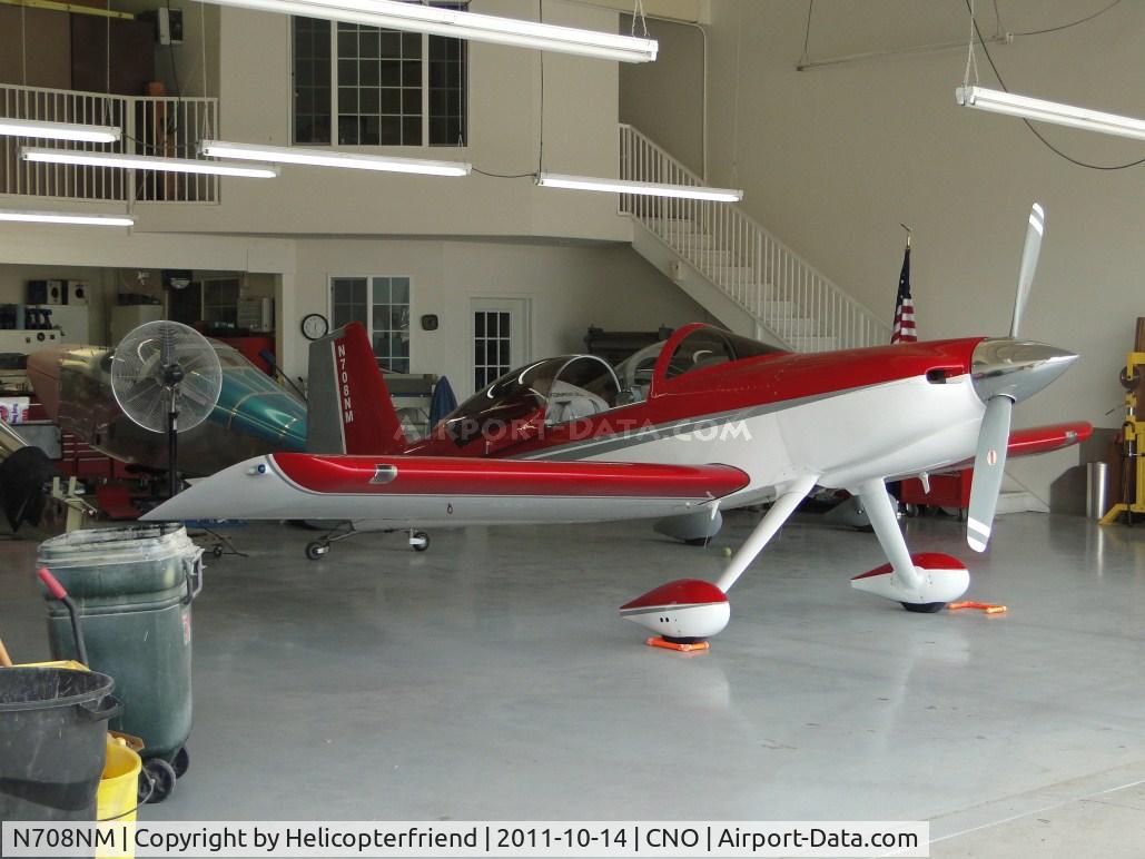 N708NM, Harmon Rocket C/N 4248, Parked in a hanger