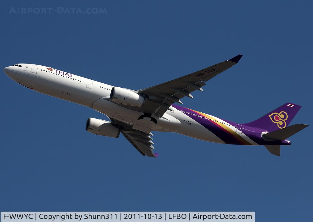 F-WWYC, 2011 Airbus A330-343X C/N 1263, C/n 1263 - To be HS-TBA