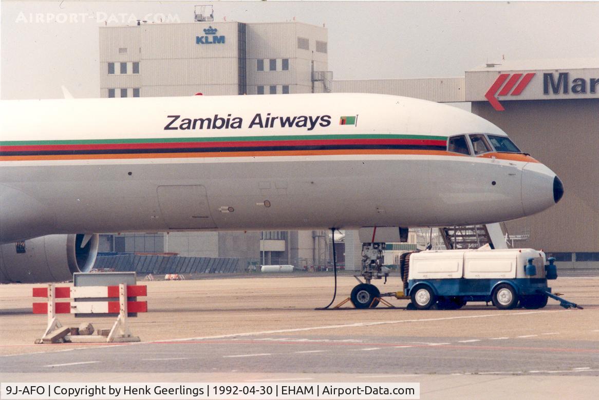 9J-AFO, 1990 Boeing 757-23APF C/N 24635, Zambia Airways
