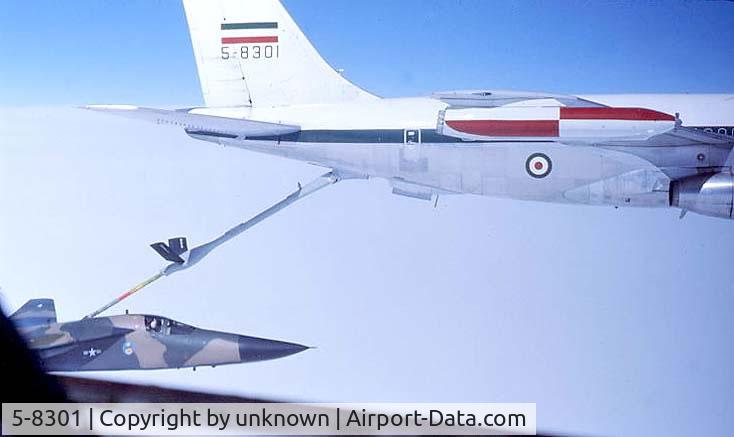 5-8301, 1974 Boeing 707-3J9C C/N 20830, 5-8301 during the midlink 77 NATO-Iran exercise