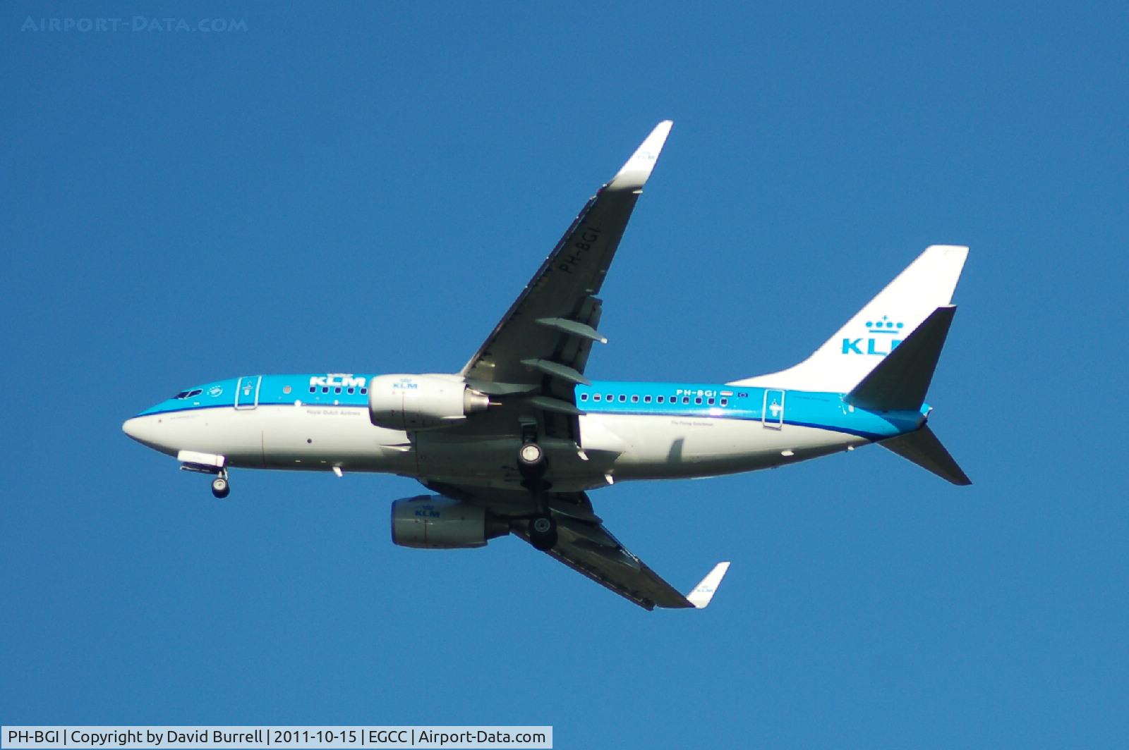 PH-BGI, 2010 Boeing 737-7K2 C/N 30364, KLM Boeing 737-7K2 on approach