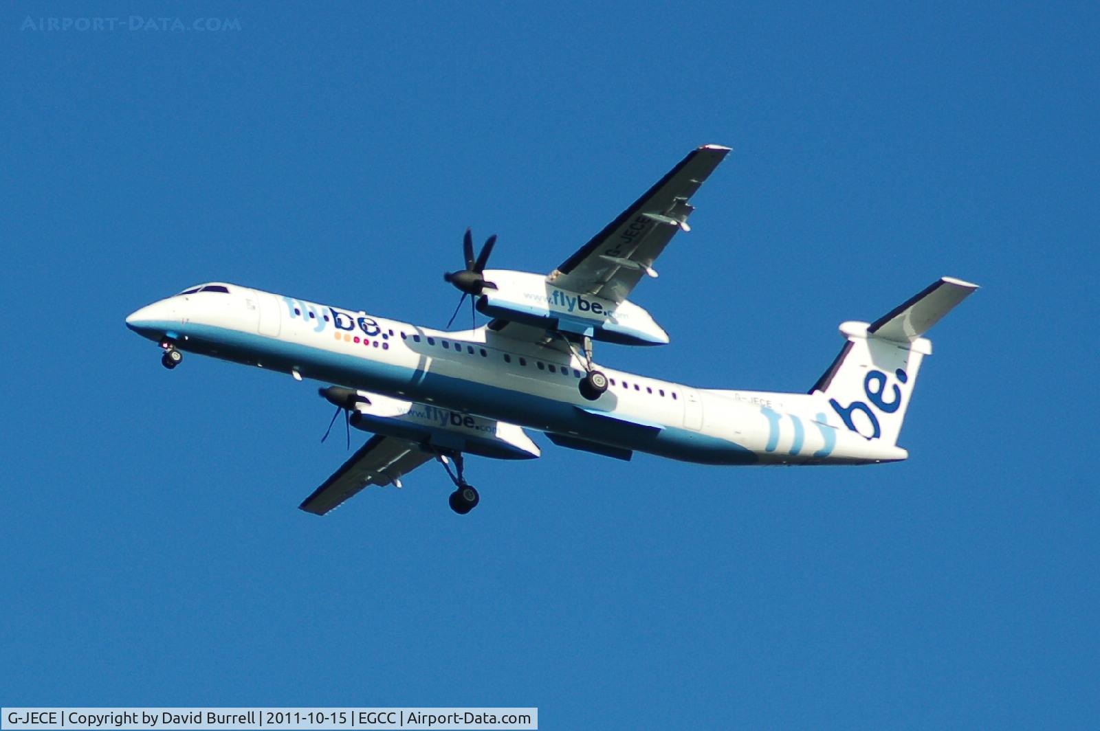 G-JECE, 2004 De Havilland Canada DHC-8-402Q Dash 8 C/N 4094, Flybe Dehavilland Canada DHC-8-402 on approach.