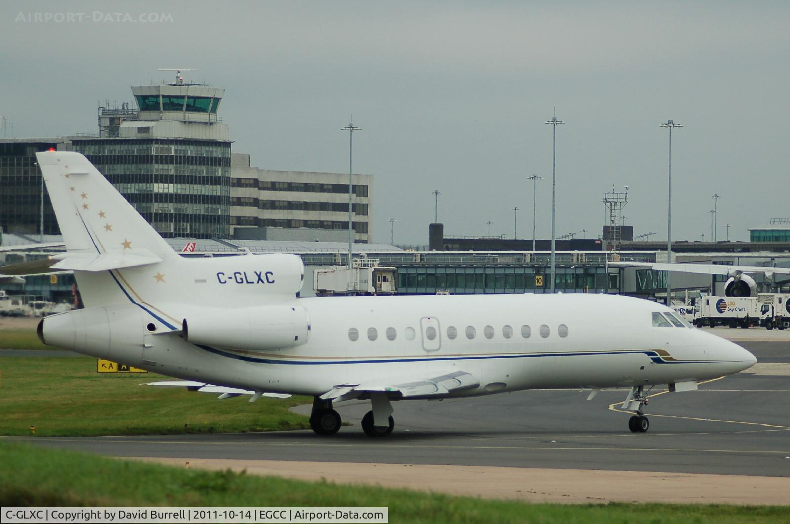 C-GLXC, 2007 Dassault Falcon 900EX C/N 190, Dassault Falcon 900EX taxiing.
