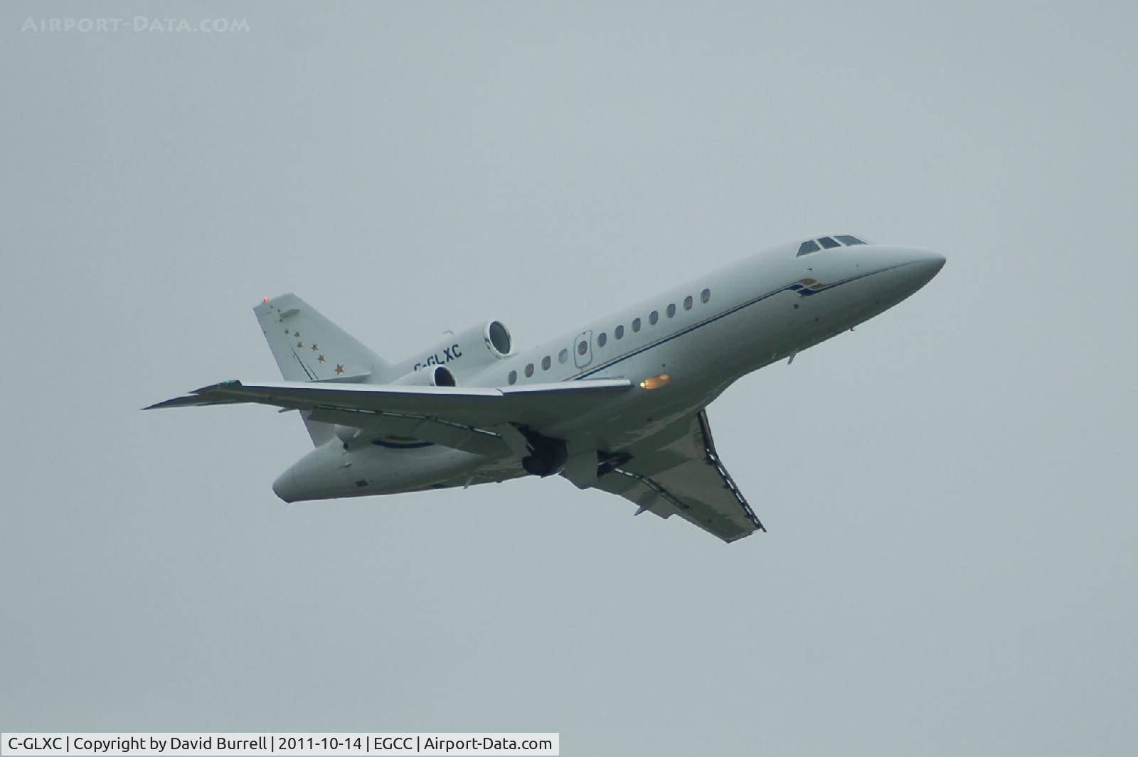 C-GLXC, 2007 Dassault Falcon 900EX C/N 190, Dausault Falcon 900EX taking off.