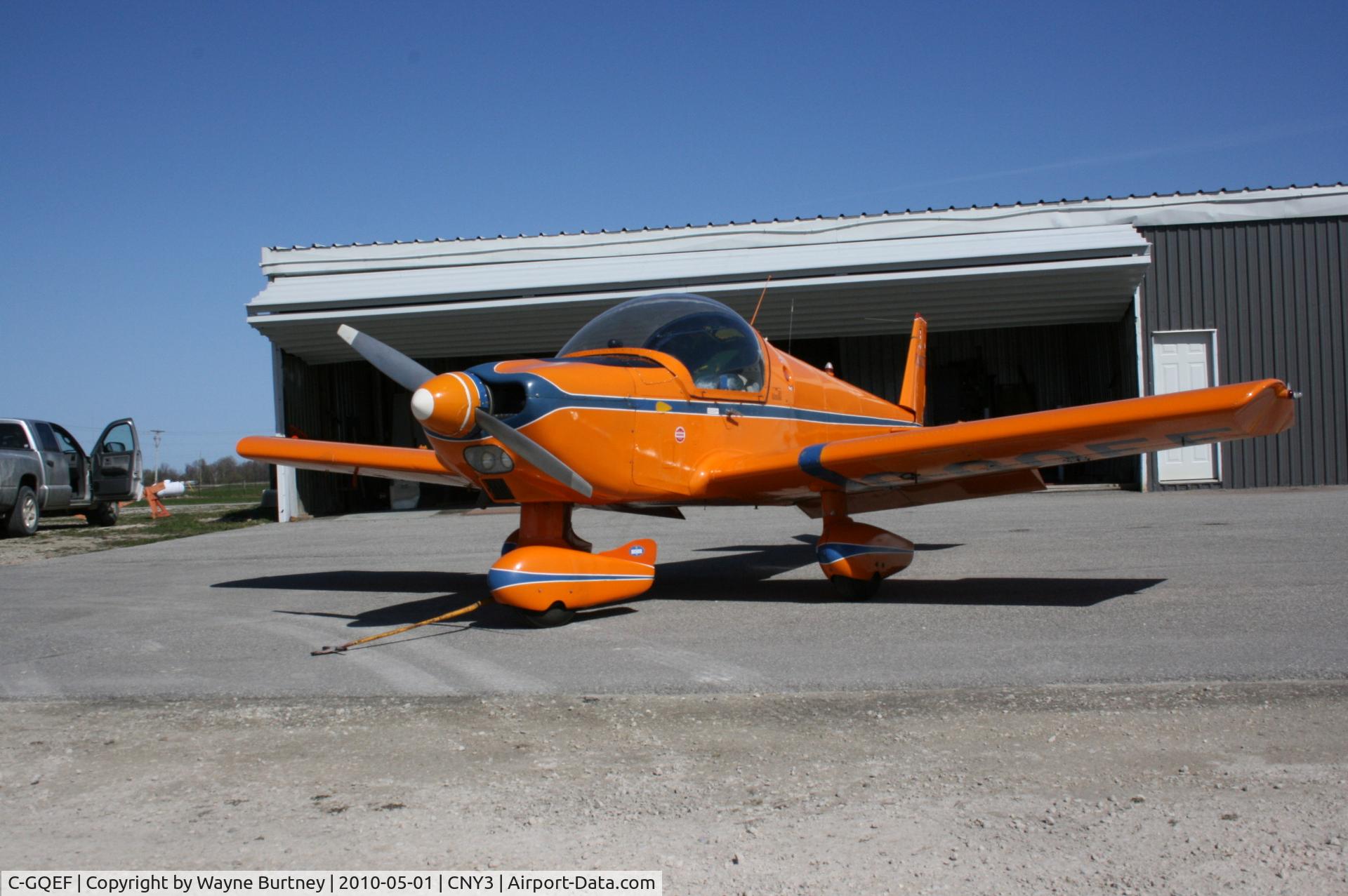 C-GQEF, 1977 Zenair Zenith CH-200 C/N 115, Solid Airplane, Removable wings. Lycoming 150 HP