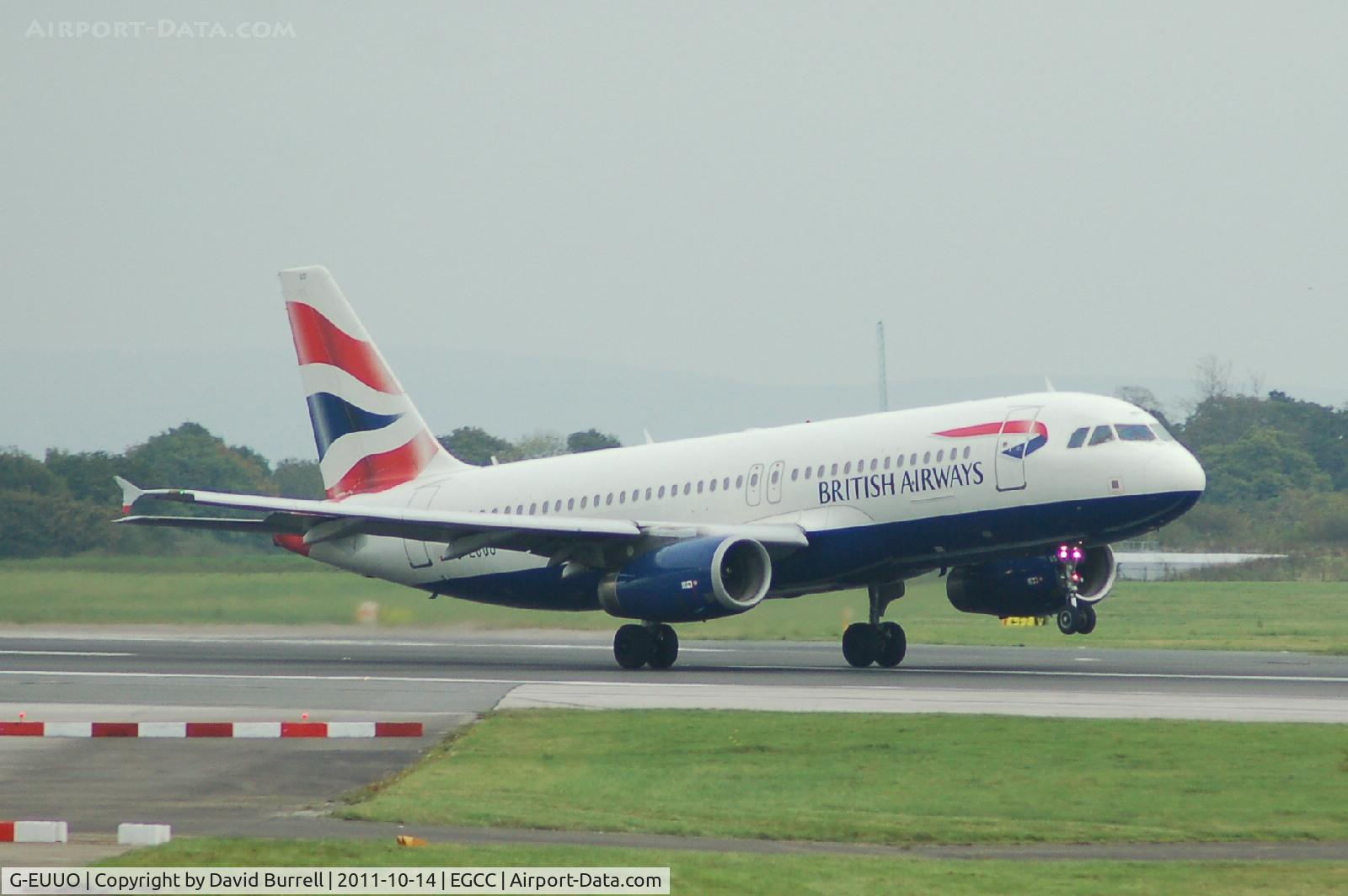 G-EUUO, 2003 Airbus A320-232 C/N 1958, British Airways Airbus A320-232 taking off.