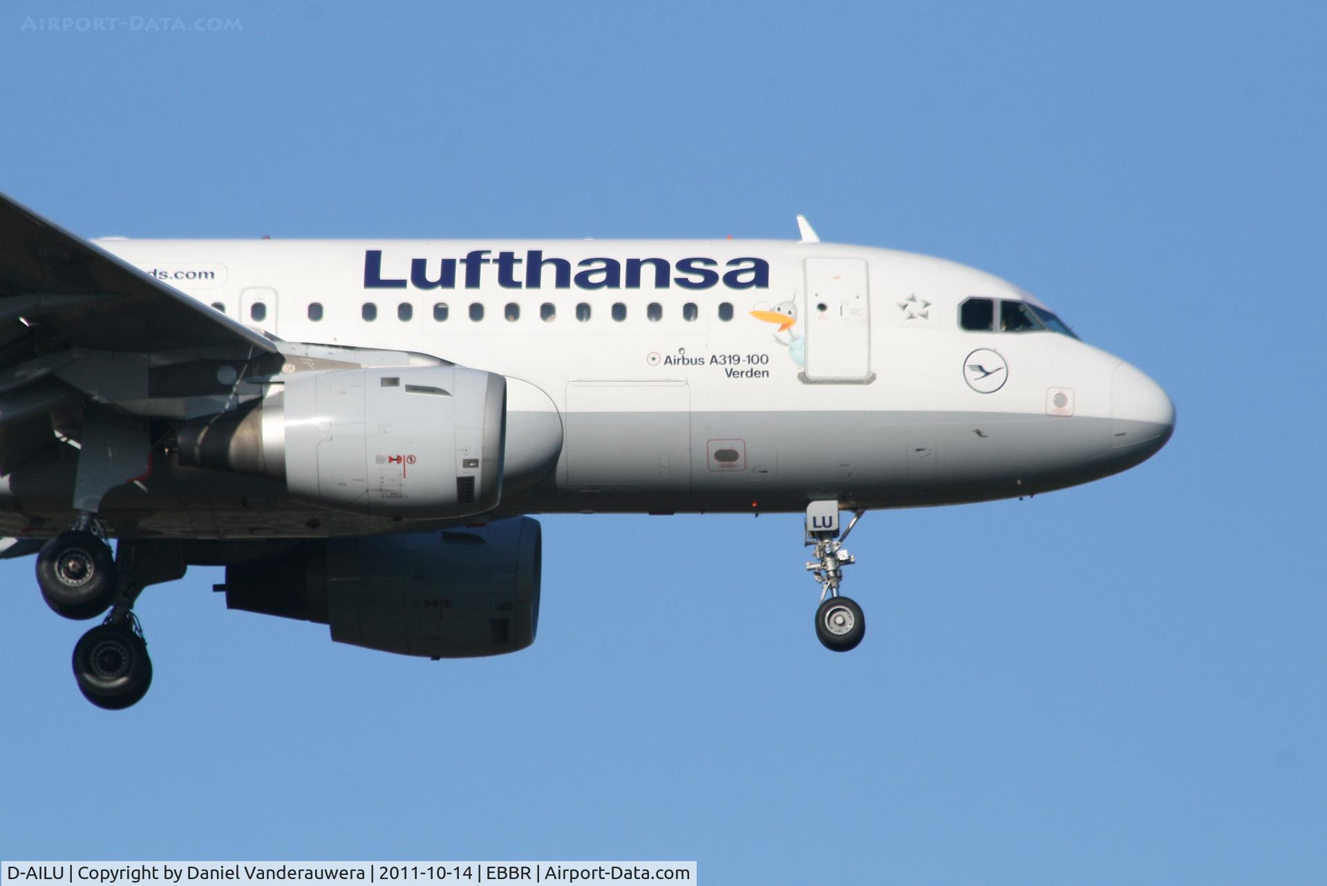 D-AILU, 1997 Airbus A319-114 C/N 744, Arrival of flight LH1008 to RWY 02