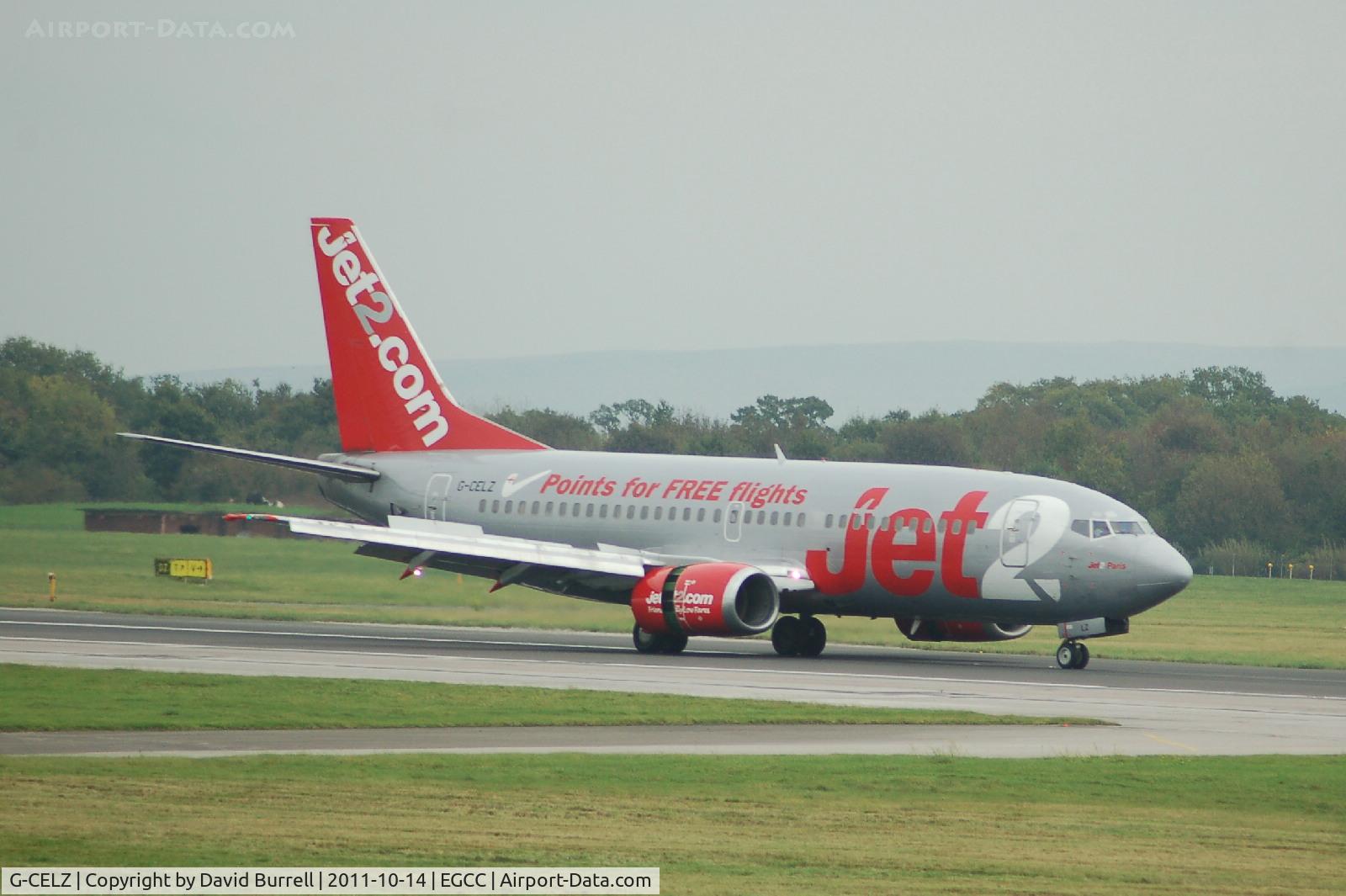 G-CELZ, 1986 Boeing 737-377(QC) C/N 23658, Jet 2 Boeing 737-377 Manchester