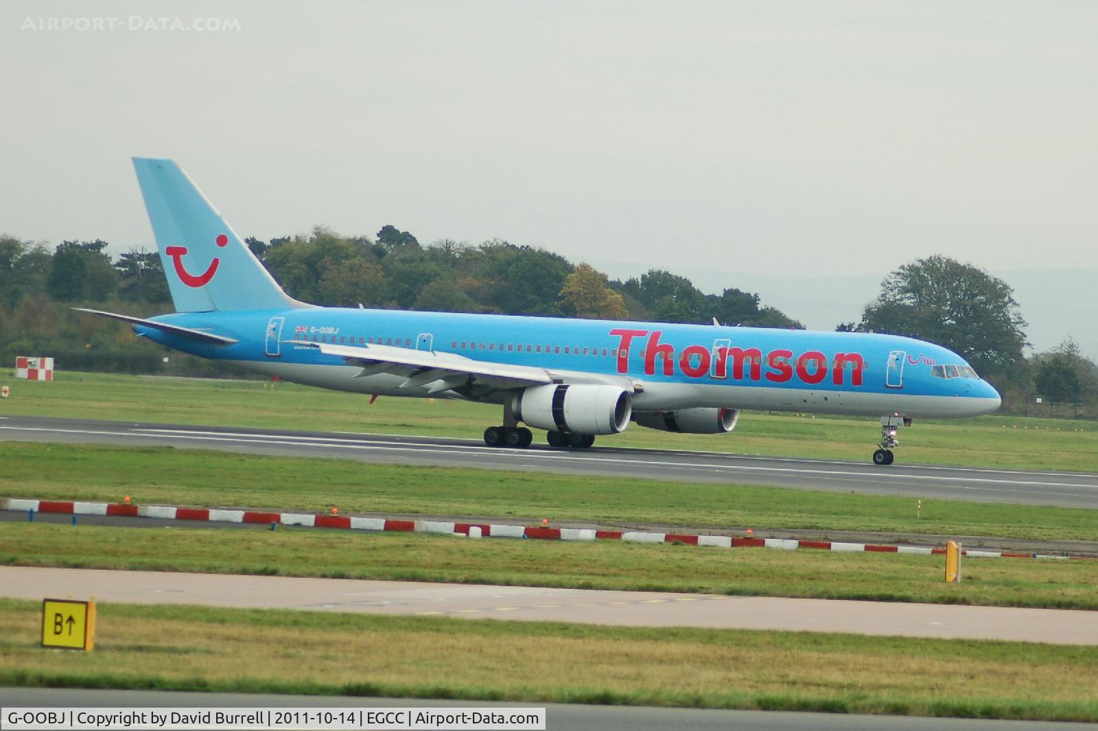 G-OOBJ, 1993 Boeing 757-2B7 C/N 27147, Thomson Boeing 757 2B7