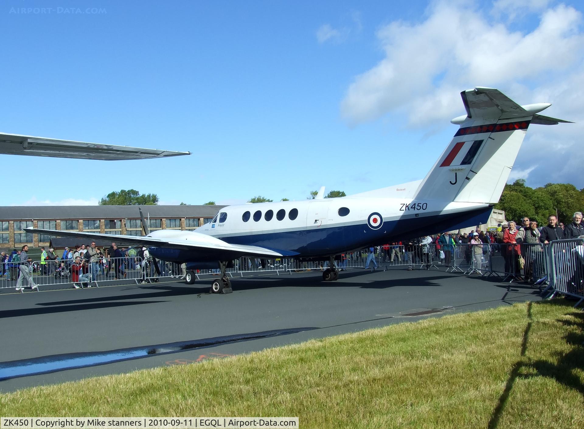 ZK450, 2003 Raytheon B200 King Air C/N BB-1829, 45(R)Sqn B200 Leuchars airshow 2010