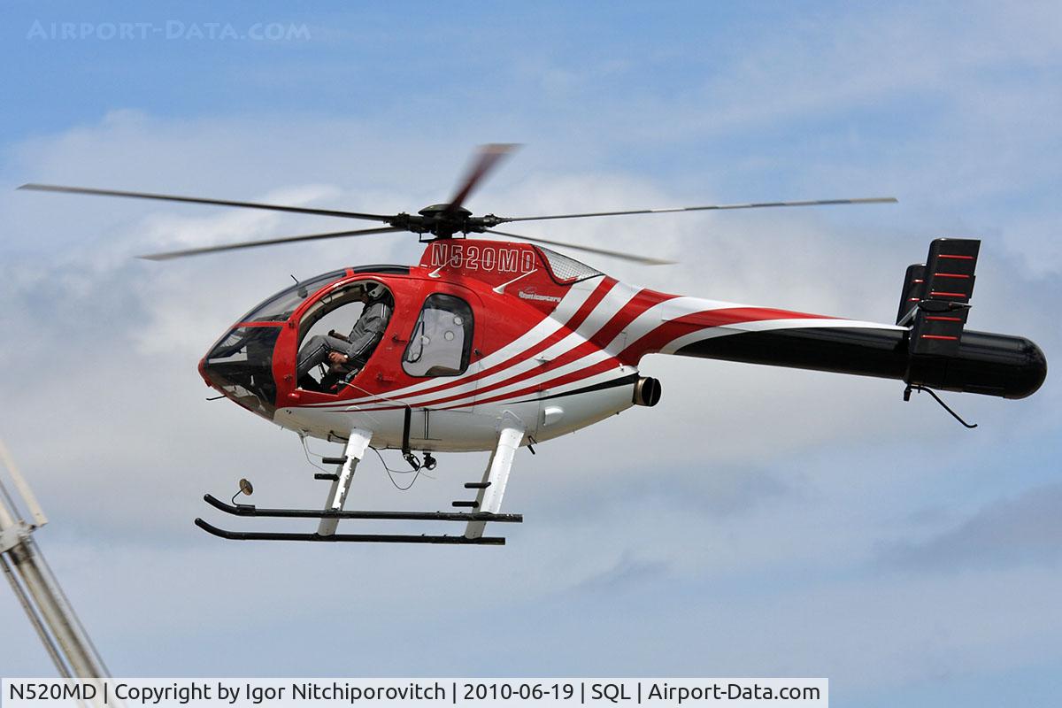 N520MD, McDonnell Douglas 500N C/N LN054, Vertical Challenge Air Show at San Carlos airport.