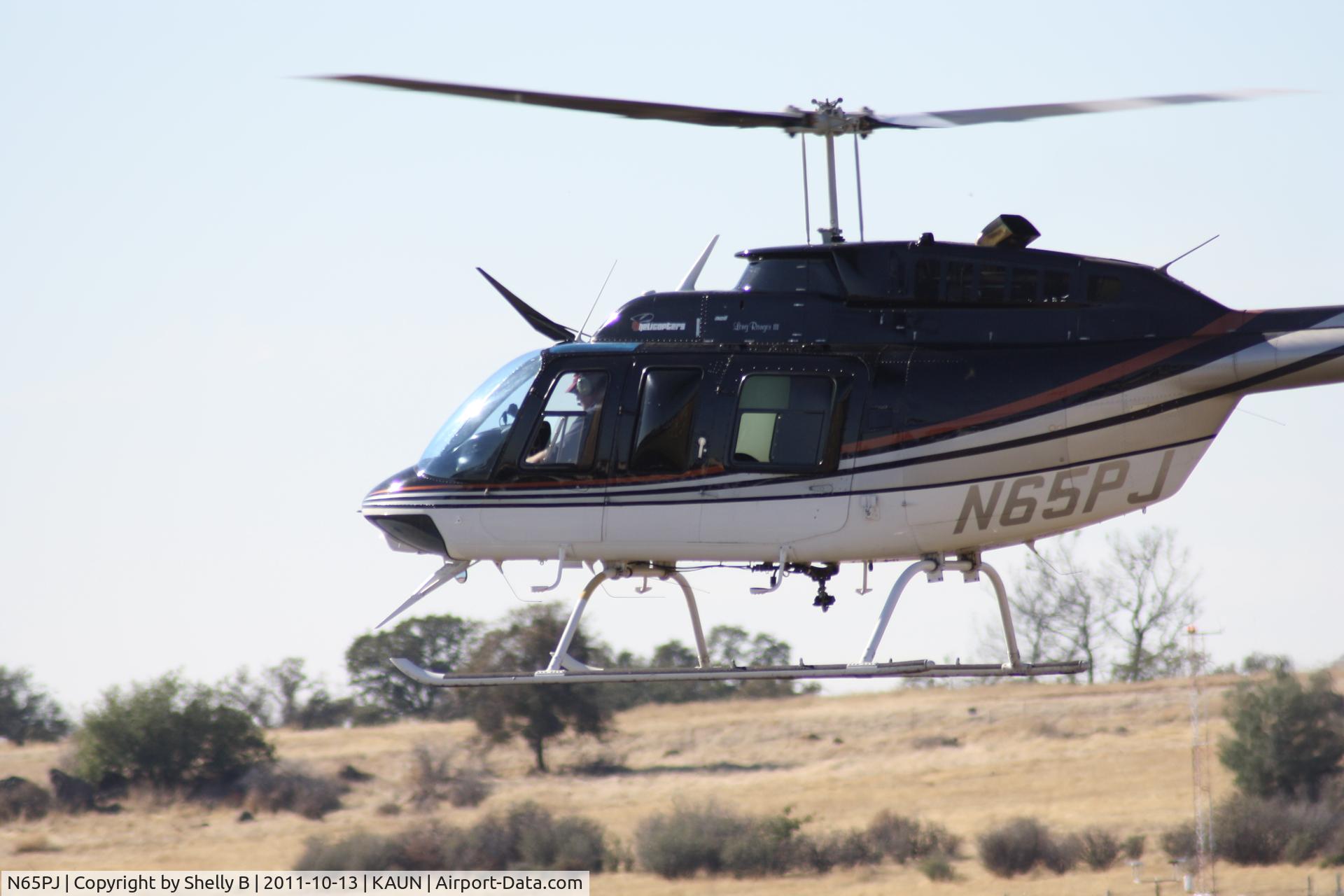 N65PJ, 1985 Bell 206L-3 LongRanger III C/N 51127, KAUN 10-13-2011
