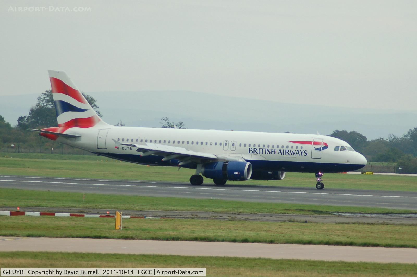 G-EUYB, 2008 Airbus A320-232 C/N 3703, British Airways Airbus A320-232