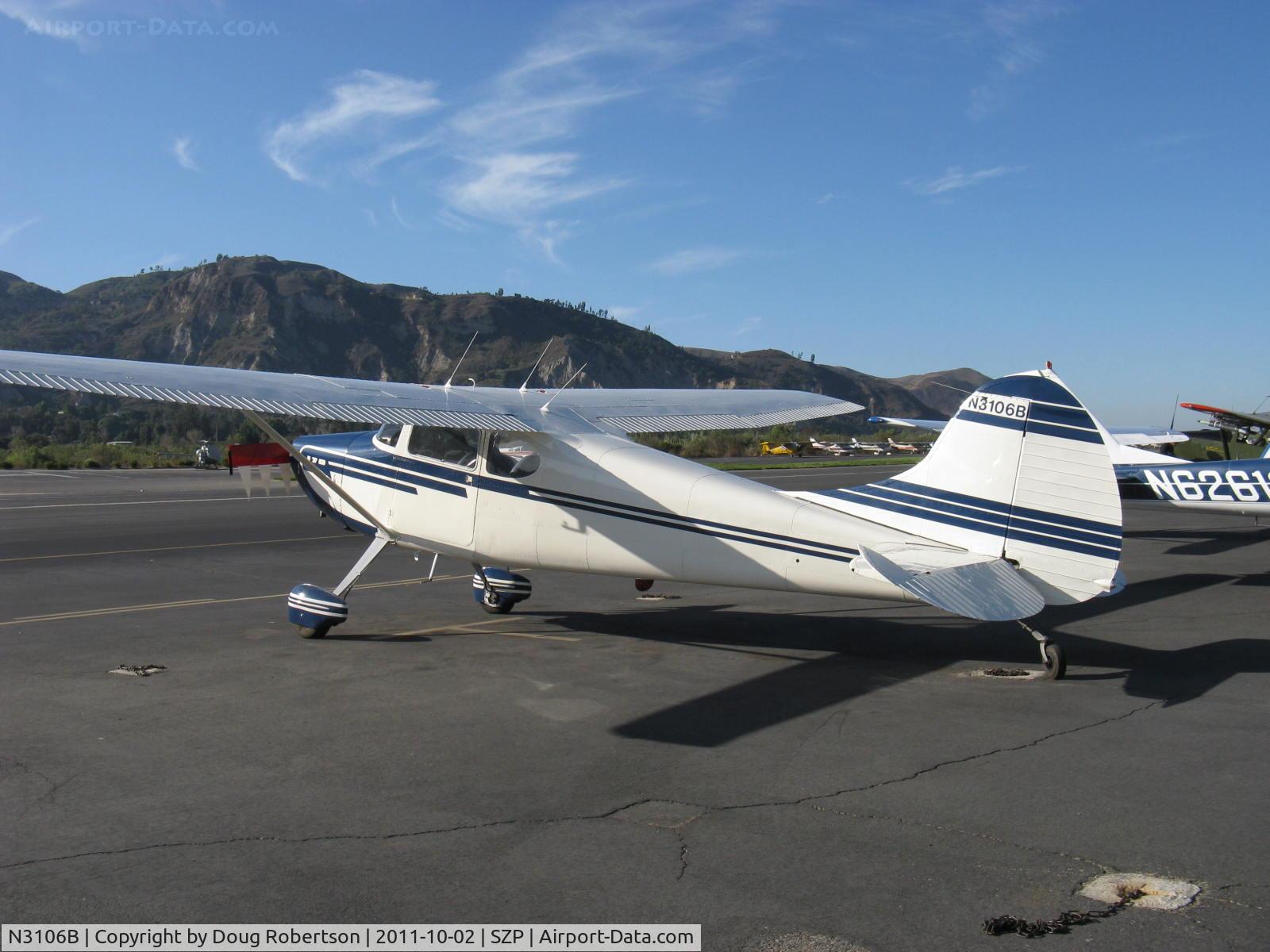 N3106B, 1952 Cessna 170B C/N 25348, 1952 Cessna 170B, Continental C145 145 Hp