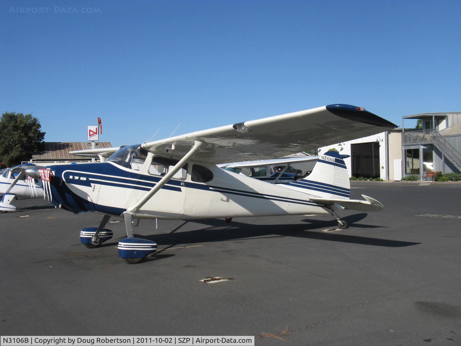 N3106B, 1952 Cessna 170B C/N 25348, 1952 Cessna 170B, Continental C145 145 Hp, aircraft is FOR SALE