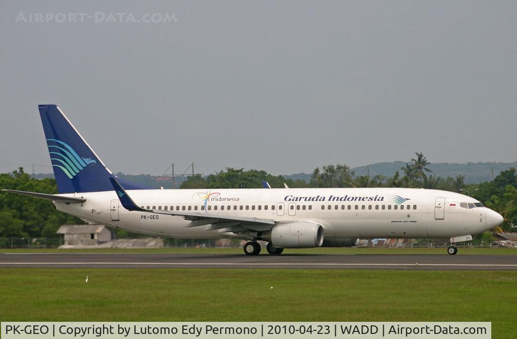 PK-GEO, 2001 Boeing 737-8AS C/N 29930, Garuda Indonesia