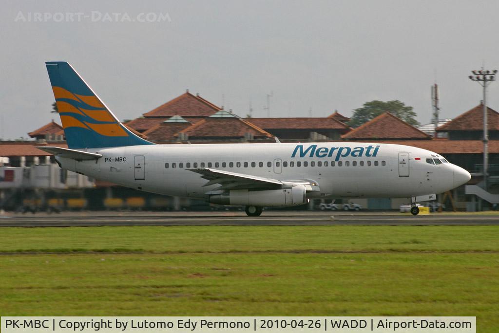 PK-MBC, 1981 Boeing 737-230 C/N 22129, Merpati Nusantara Airlines