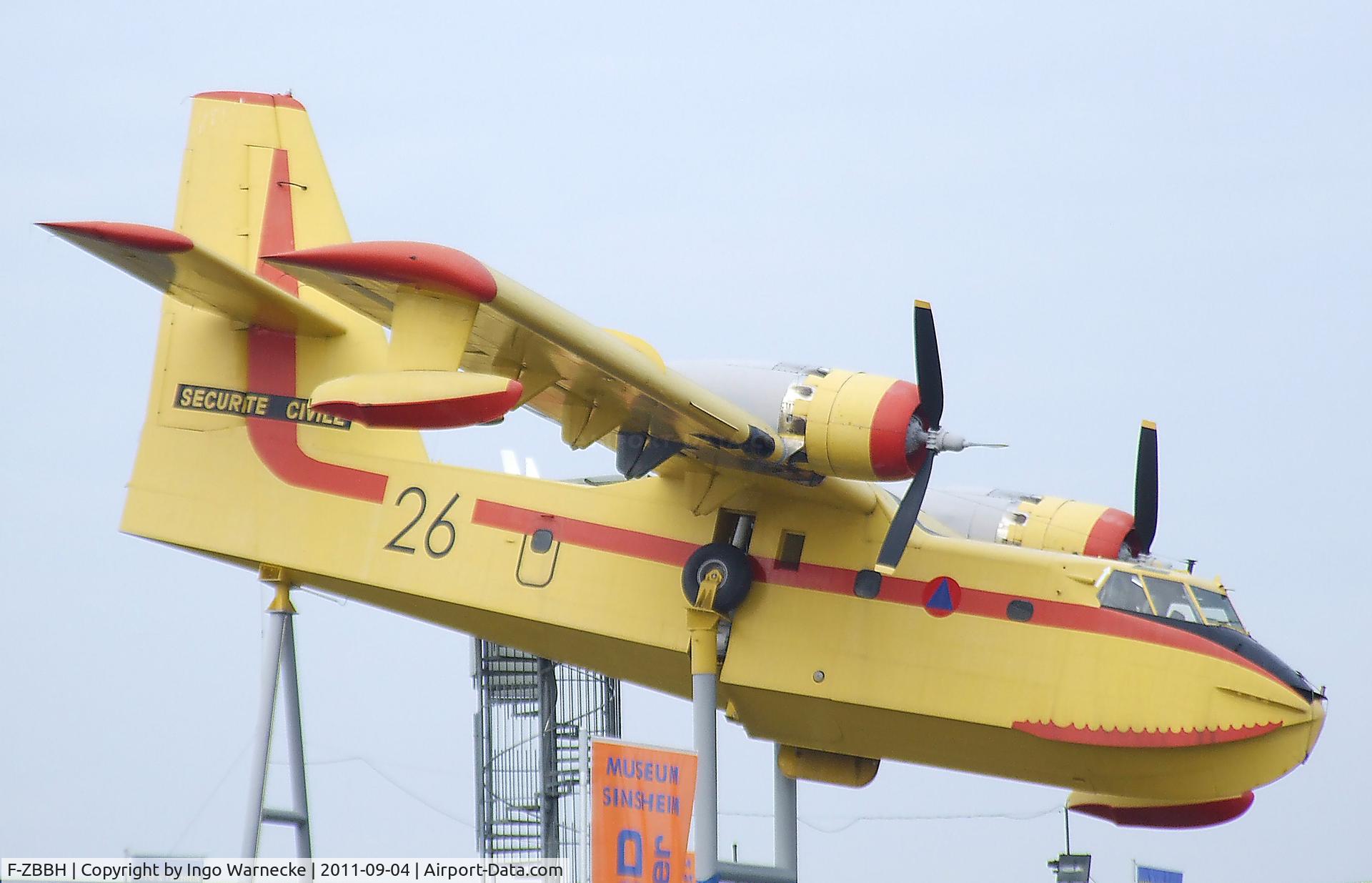 F-ZBBH, 1970 Canadair CL-215-I (CL-215-1A10) C/N 1026, Canadair CL-215 at the Auto & Technik Museum, Sinsheim