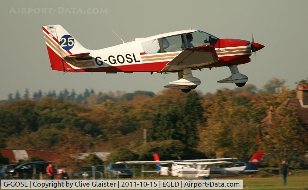 G-GOSL, 1990 Robin DR-400-180 Regent Regent C/N 1974, Ex: G-BSDG > G-GOSL - Originally owned to, Aeromarine Ltd in March 1990 as G-BSDG.Currently in private hands since January 2002 as G-GOSL.