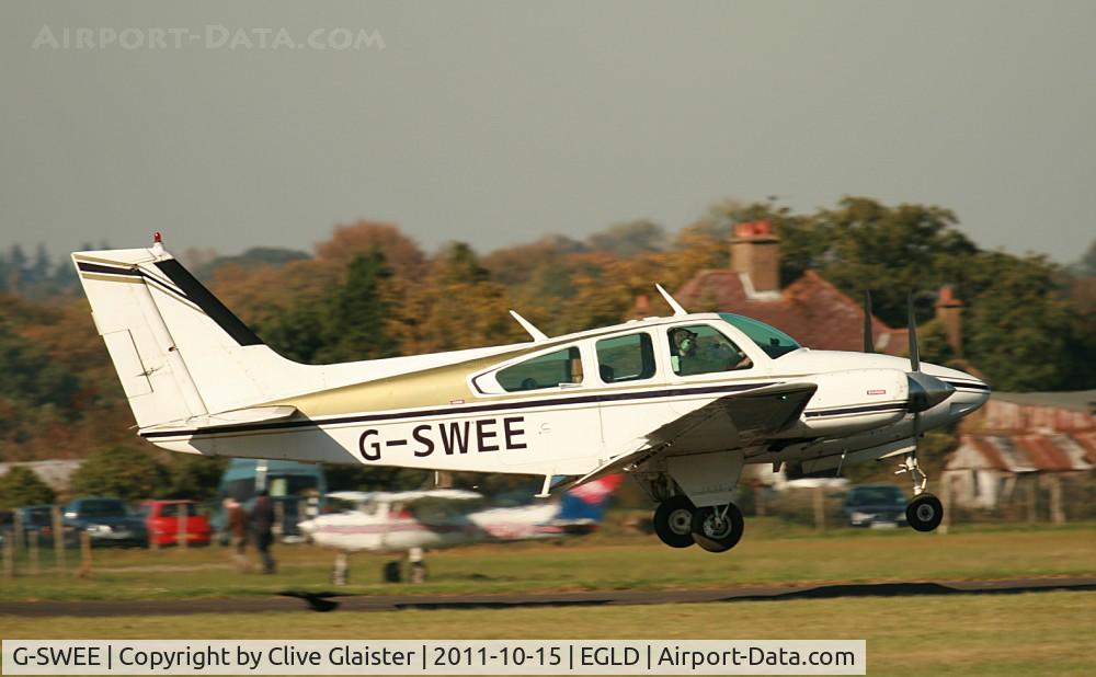 G-SWEE, 1971 Beech 95-B55 Baron Baron C/N TC-1406, Ex: G-AZDK > G-SWEE - Orman (Carrolls Farm) Ltd