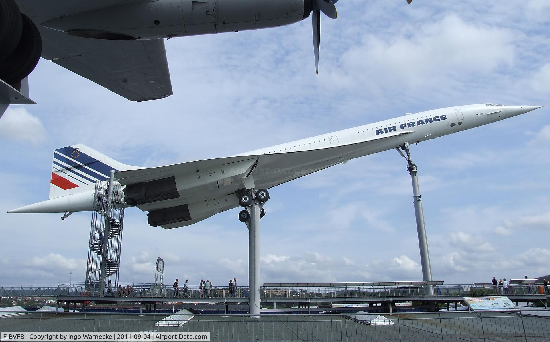 F-BVFB, 1976 Aerospatiale-BAC Concorde 101 C/N 207, BAC / Aerospatiale Concorde at the Auto & Technik Museum, Sinsheim