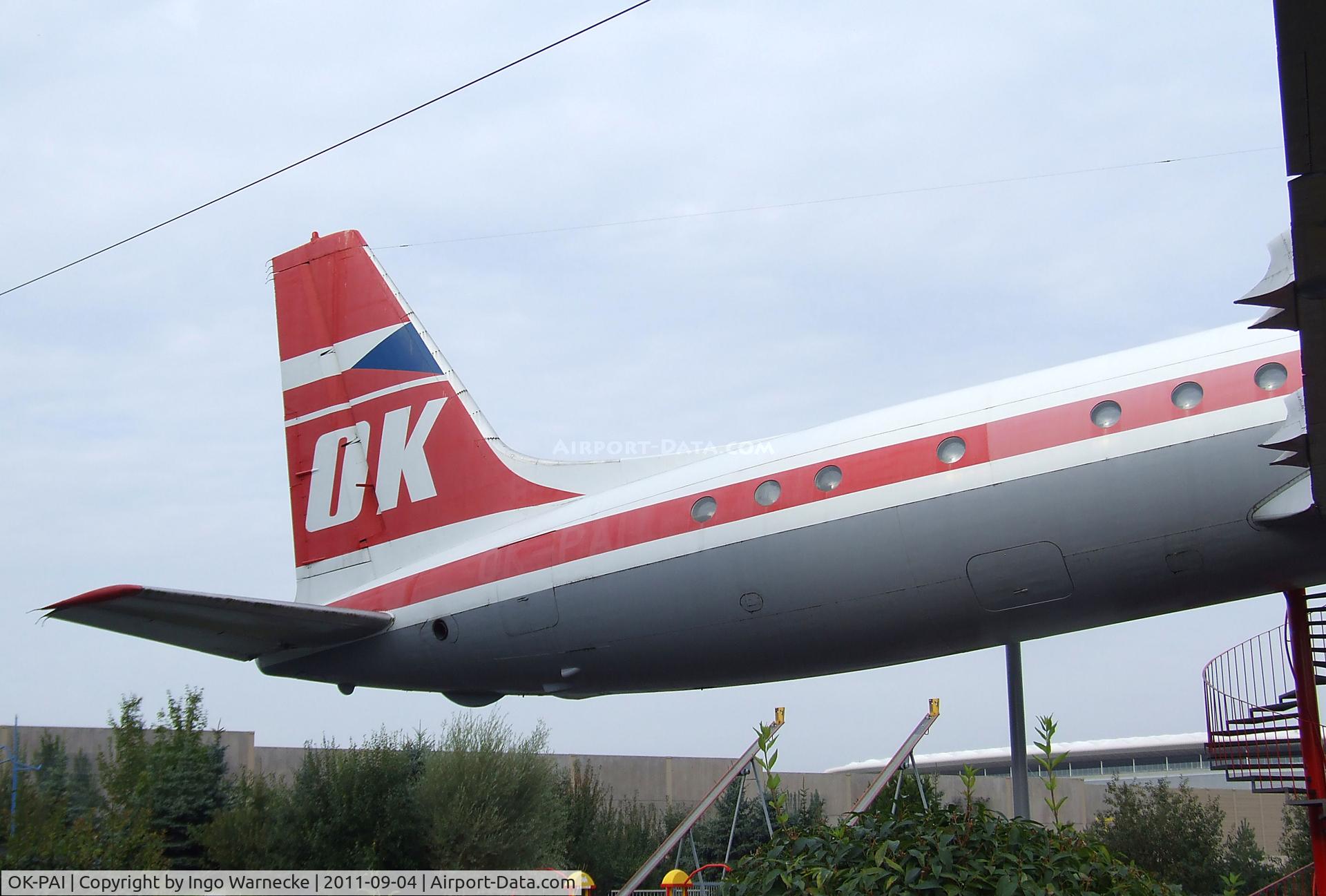 OK-PAI, 1967 Ilyushin IL-18V C/N 187009903, Ilyushin Il-18 COOT at the Auto & Technik Museum, Sinsheim