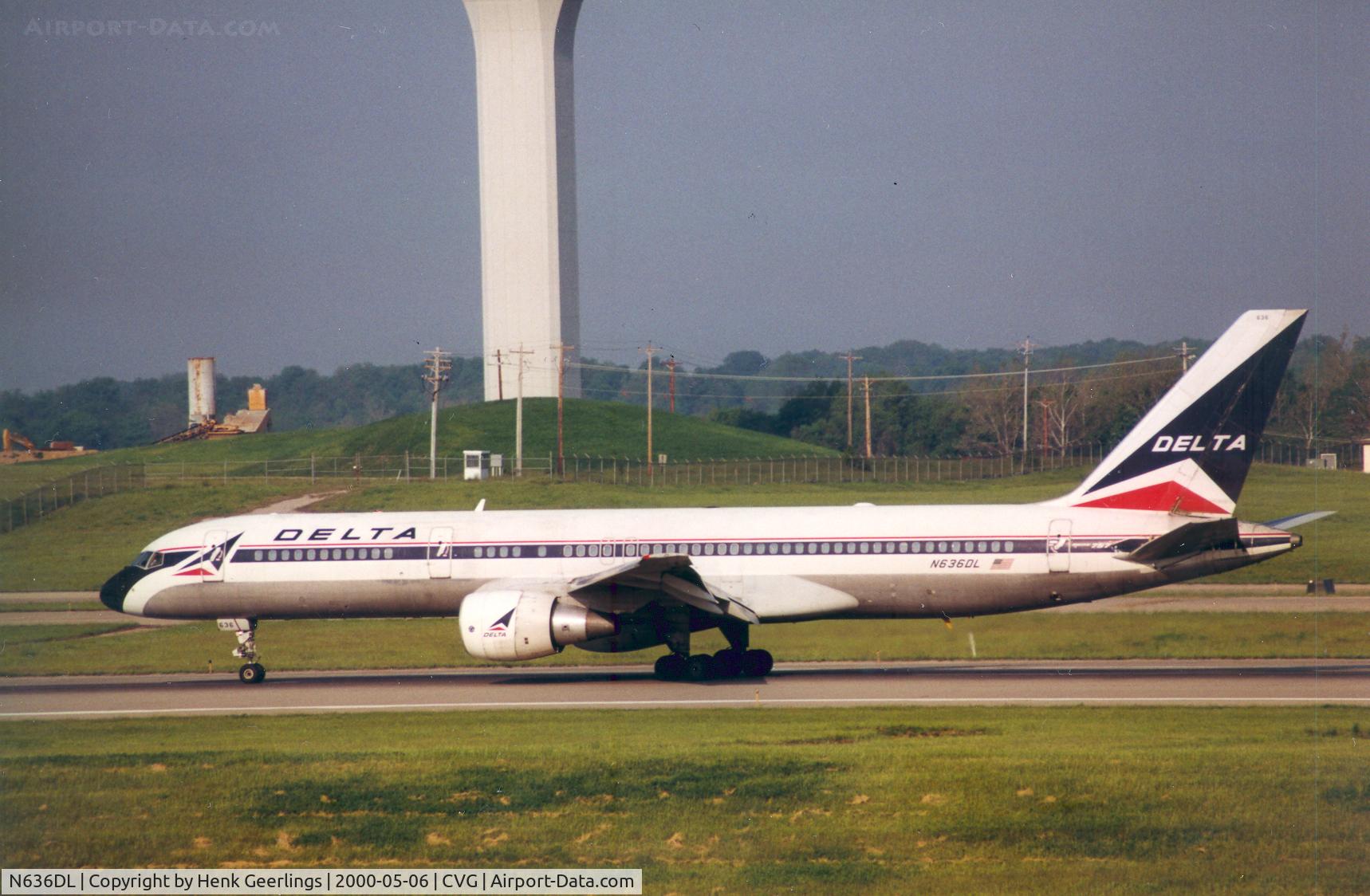 N636DL, 1988 Boeing 757-232 C/N 23763, Delta