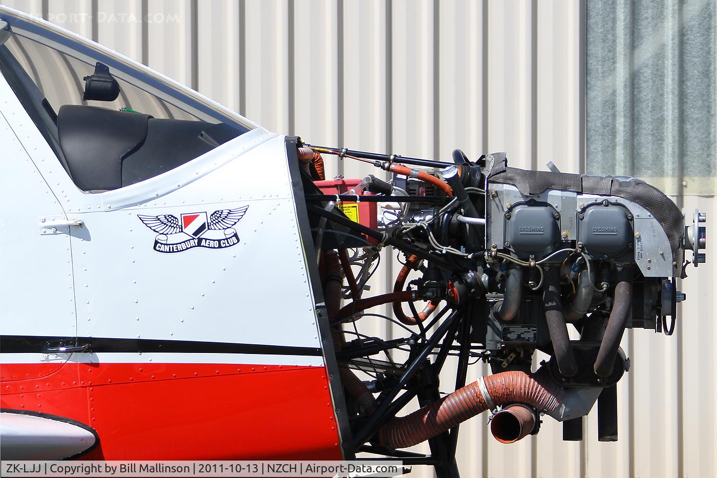 ZK-LJJ, Piper PA-28-161 C/N 28-42321, looks like a motor mower engine !