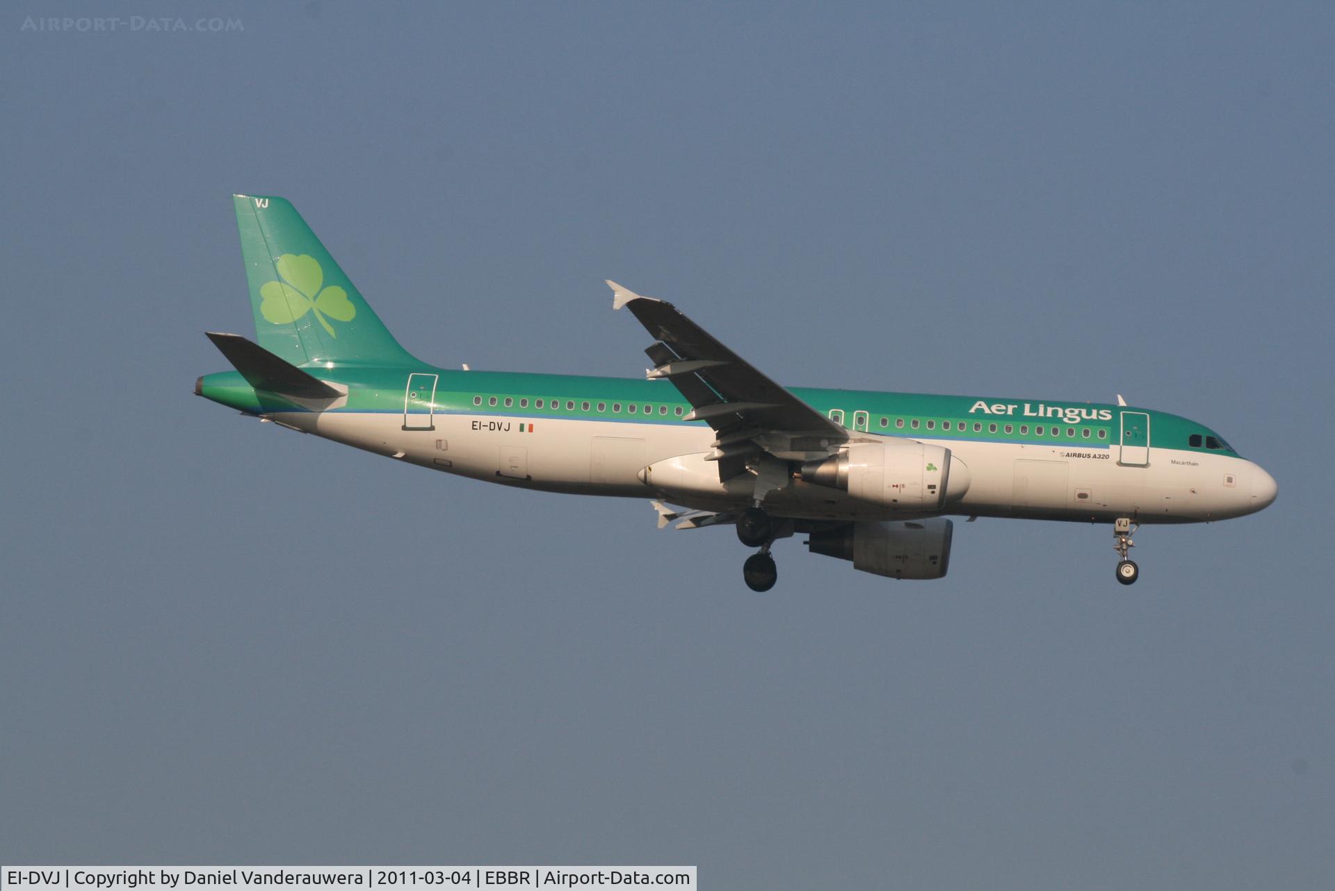 EI-DVJ, 2009 Airbus A320-214 C/N 3857, Arrival of flight EI630 to RWY 02