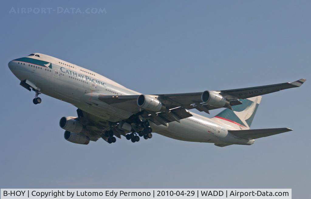 B-HOY, 1991 Boeing 747-467 C/N 25351, Cathay Pacific