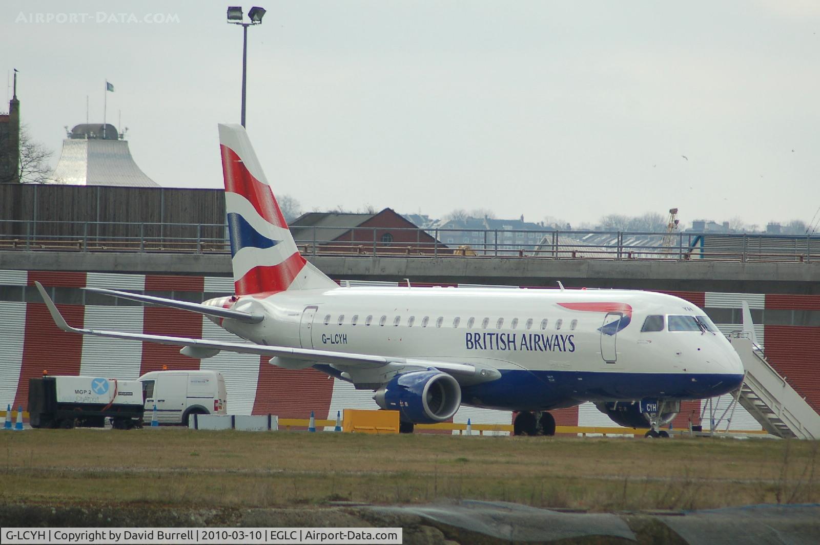 G-LCYH, 2009 Embraer 170STD (ERJ-170-100STD) C/N 17000302, British Airways Embraer ERJ-170STD