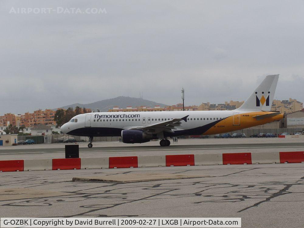 G-OZBK, 2000 Airbus A320-214 C/N 1370, Monarch Airbus A320-214