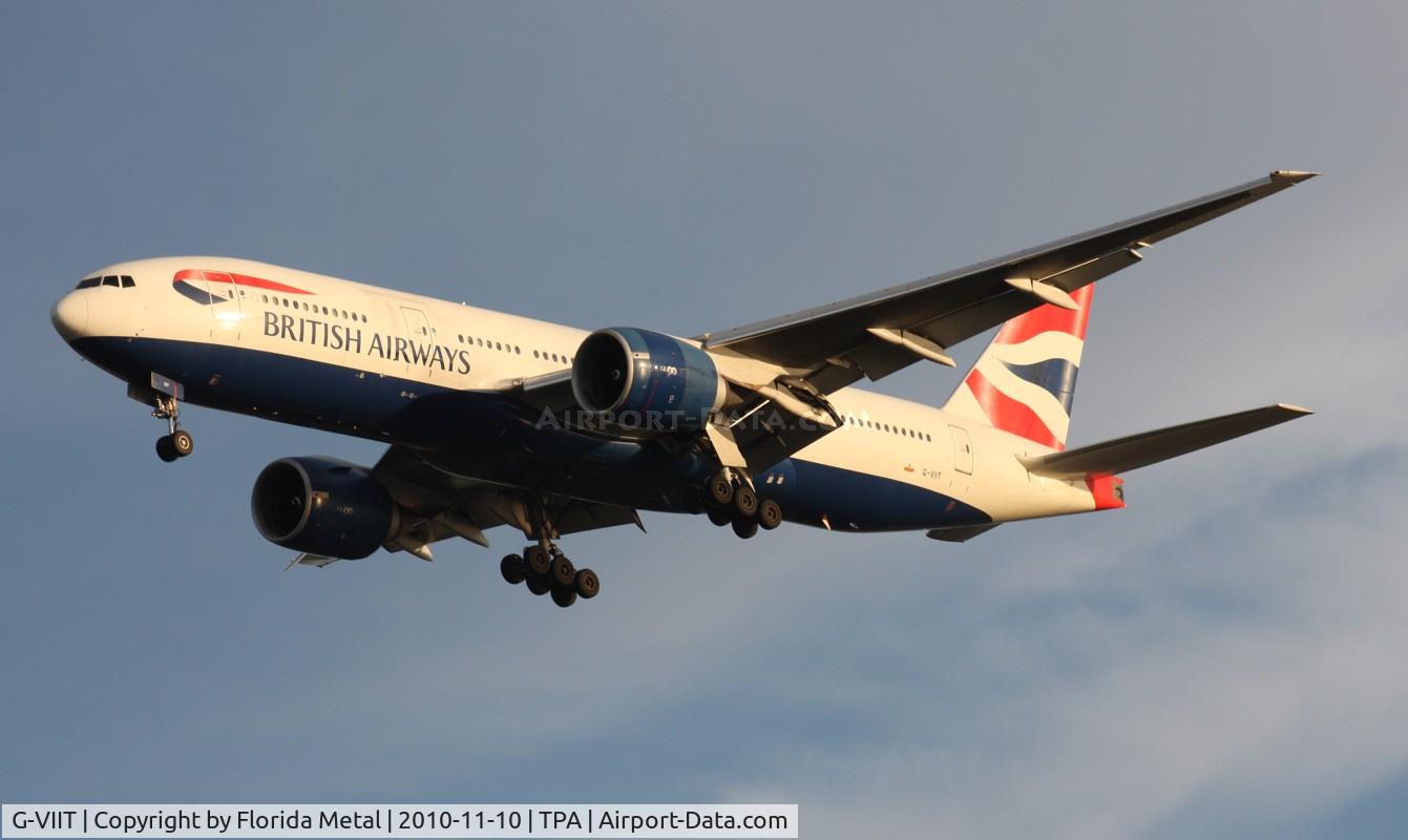 G-VIIT, 1999 Boeing 777-236 C/N 29962, British Airways