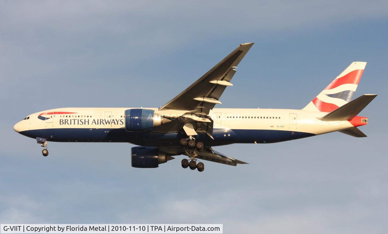 G-VIIT, 1999 Boeing 777-236 C/N 29962, British 777