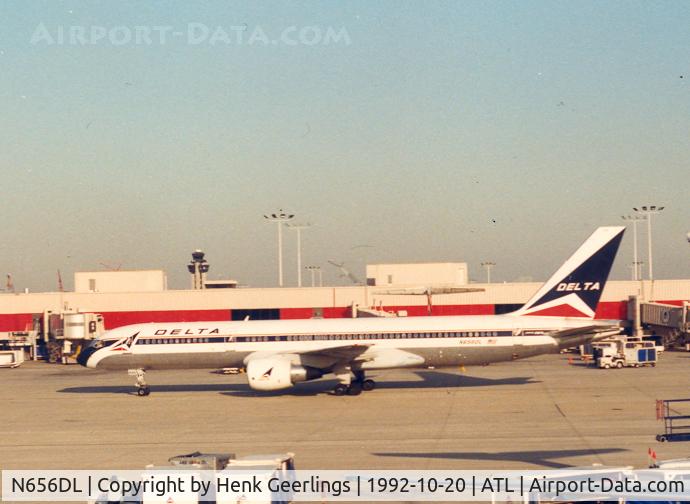 N656DL, 1990 Boeing 757-232 C/N 24396, Delta