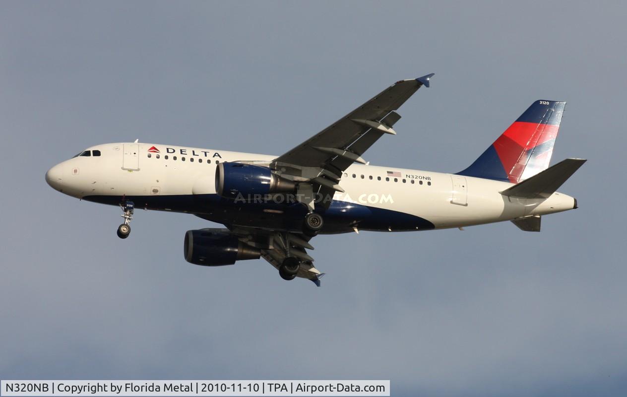 N320NB, 2000 Airbus A319-114 C/N 1392, Delta A319