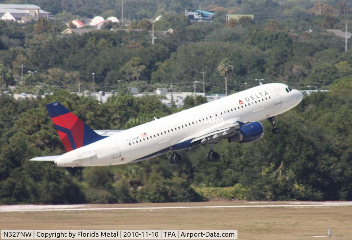 N327NW, 1992 Airbus A320-211 C/N 297, Delta A320