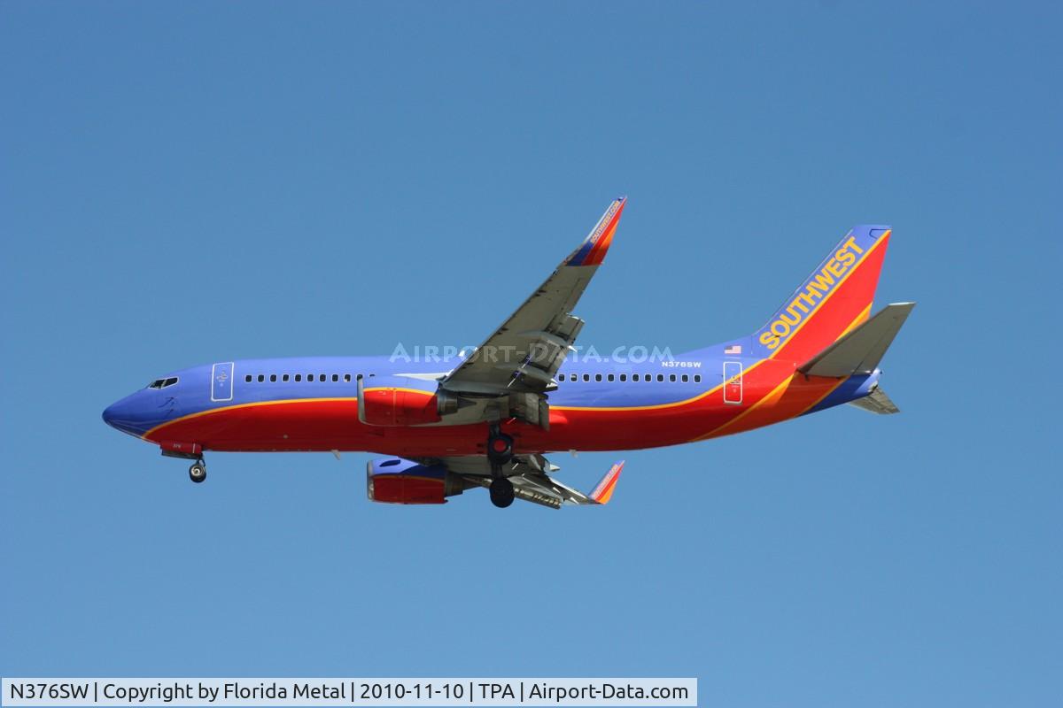 N376SW, 1994 Boeing 737-3H4 C/N 26584, Southwest 737