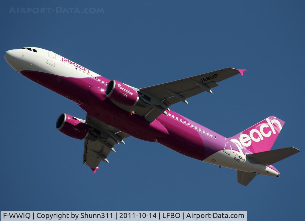 F-WWIQ, 2011 Airbus A320-214 C/N 4887, C/n 4887 - To be JA801P