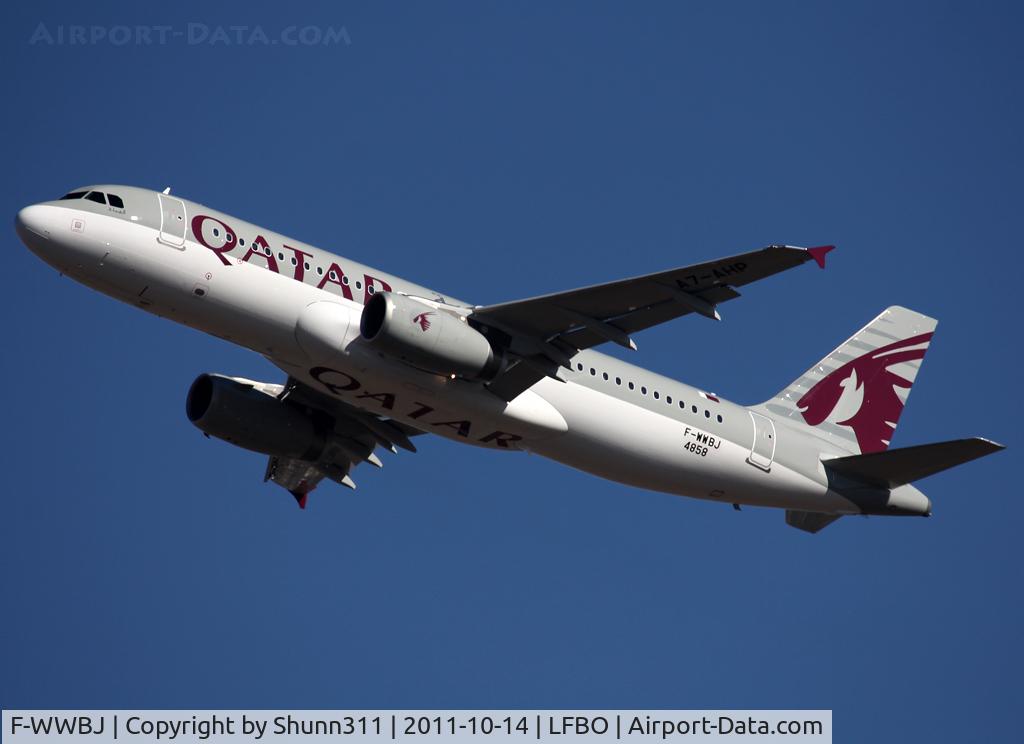 F-WWBJ, 2011 Airbus A320-232 C/N 4858, C/n 4858 - To be A7-AHP