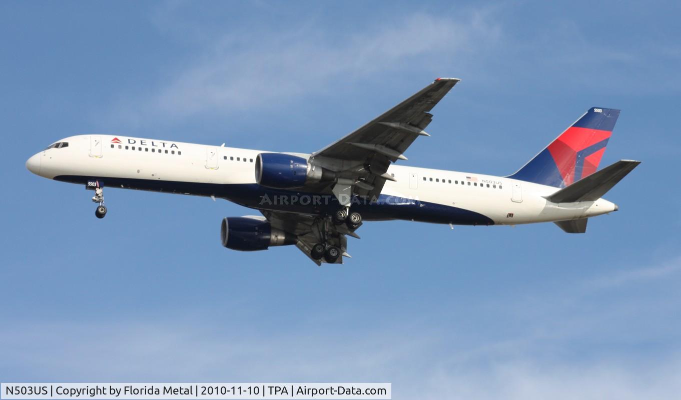 N503US, 1985 Boeing 757-251 C/N 23192, Delta 757