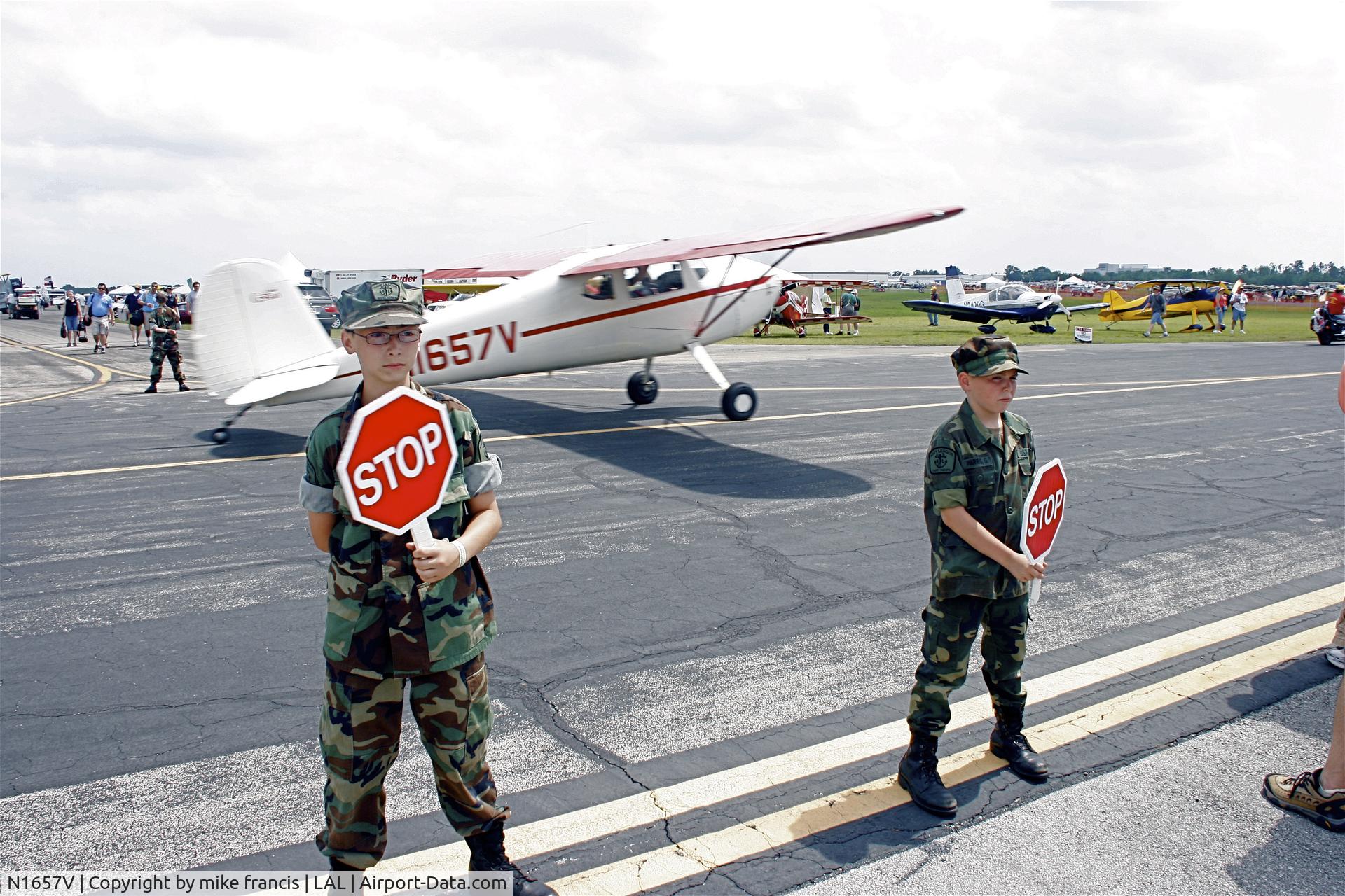 N1657V, 1947 Cessna 140 C/N 13829, SunNFun 2011