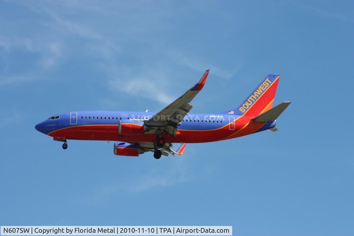 N607SW, 1995 Boeing 737-3H4 C/N 27927, Southwest 737