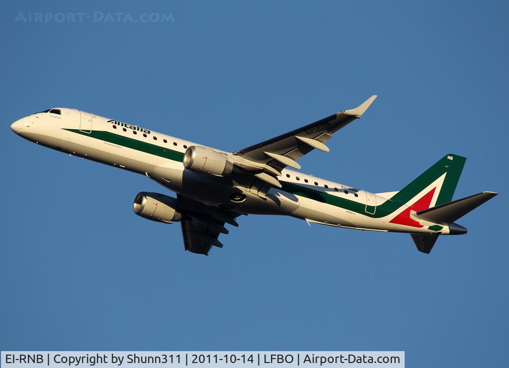 EI-RNB, 2011 Embraer 190LR (ERJ-190-100LR) C/N 19000479, Taking off from rwy 32R