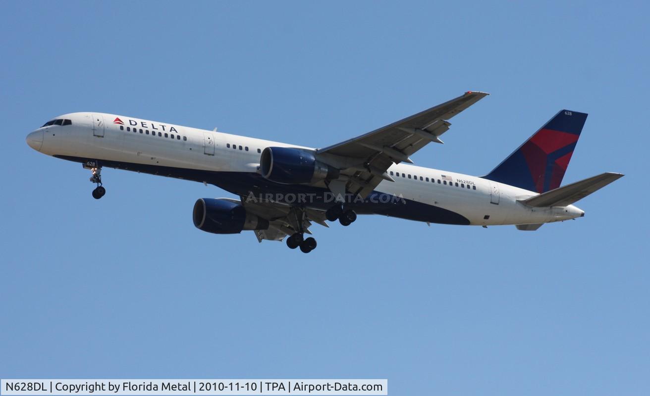 N628DL, 1987 Boeing 757-232 C/N 22918, Delta 757