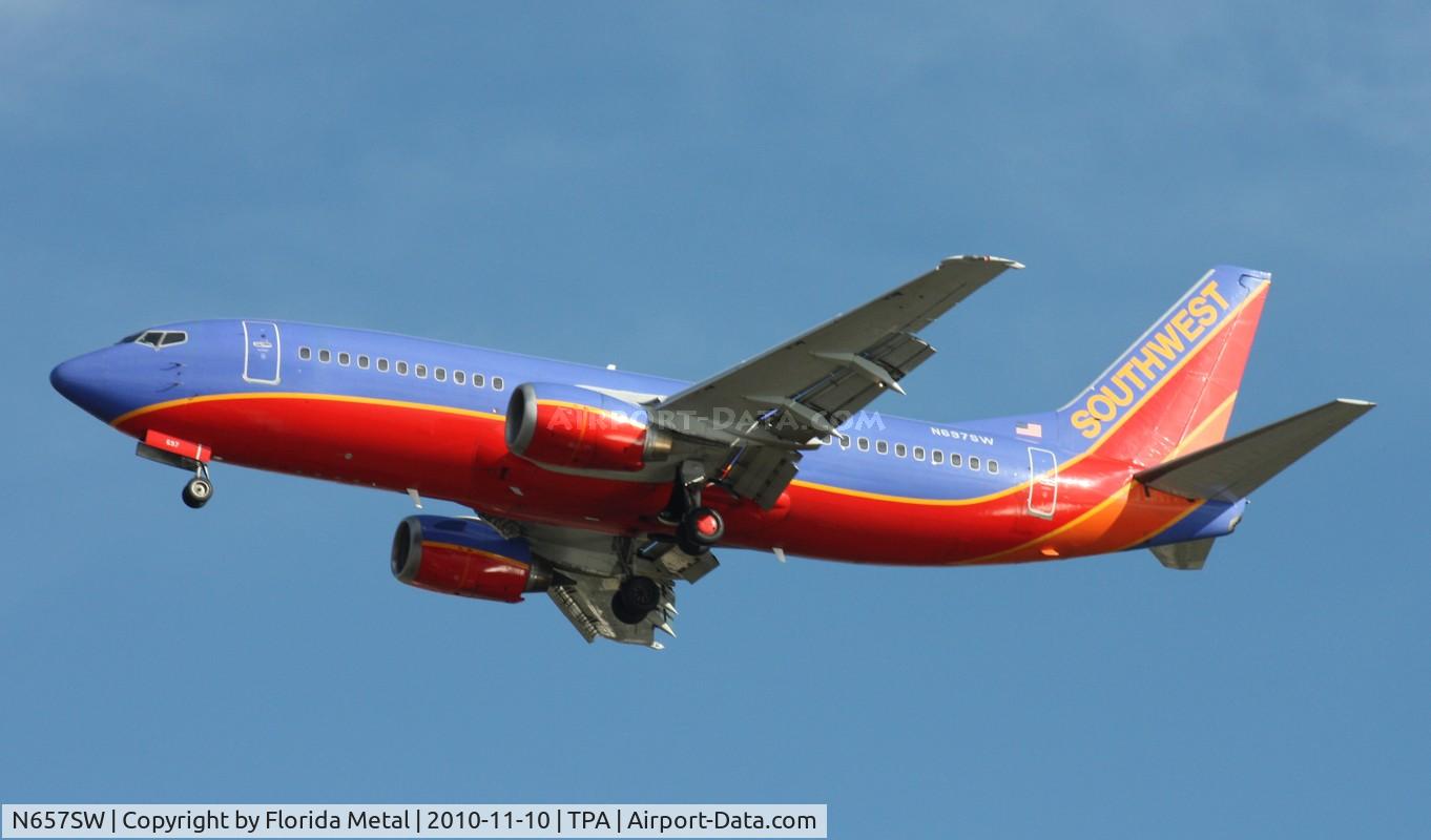 N657SW, 1985 Boeing 737-3L9 C/N 23331, Southwest 737