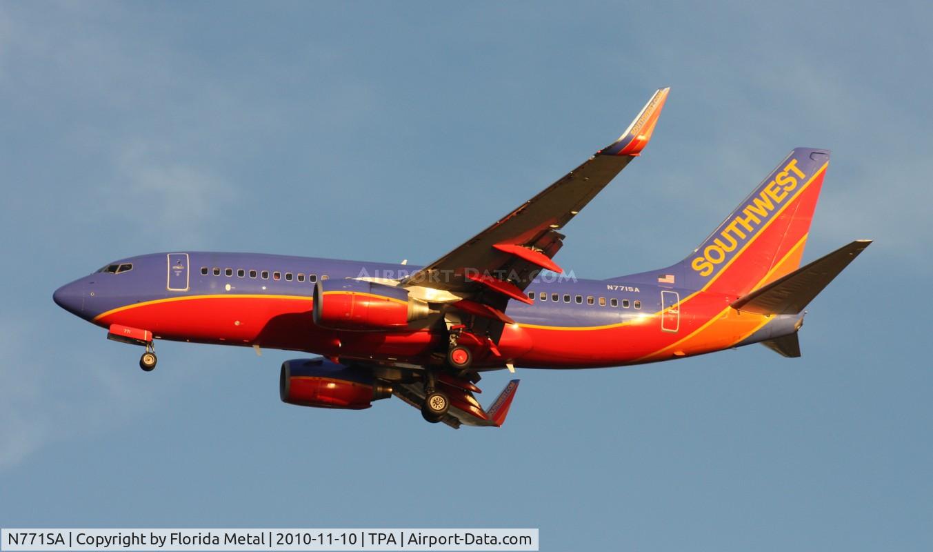 N771SA, 2000 Boeing 737-7H4 C/N 27879, Southwest 737