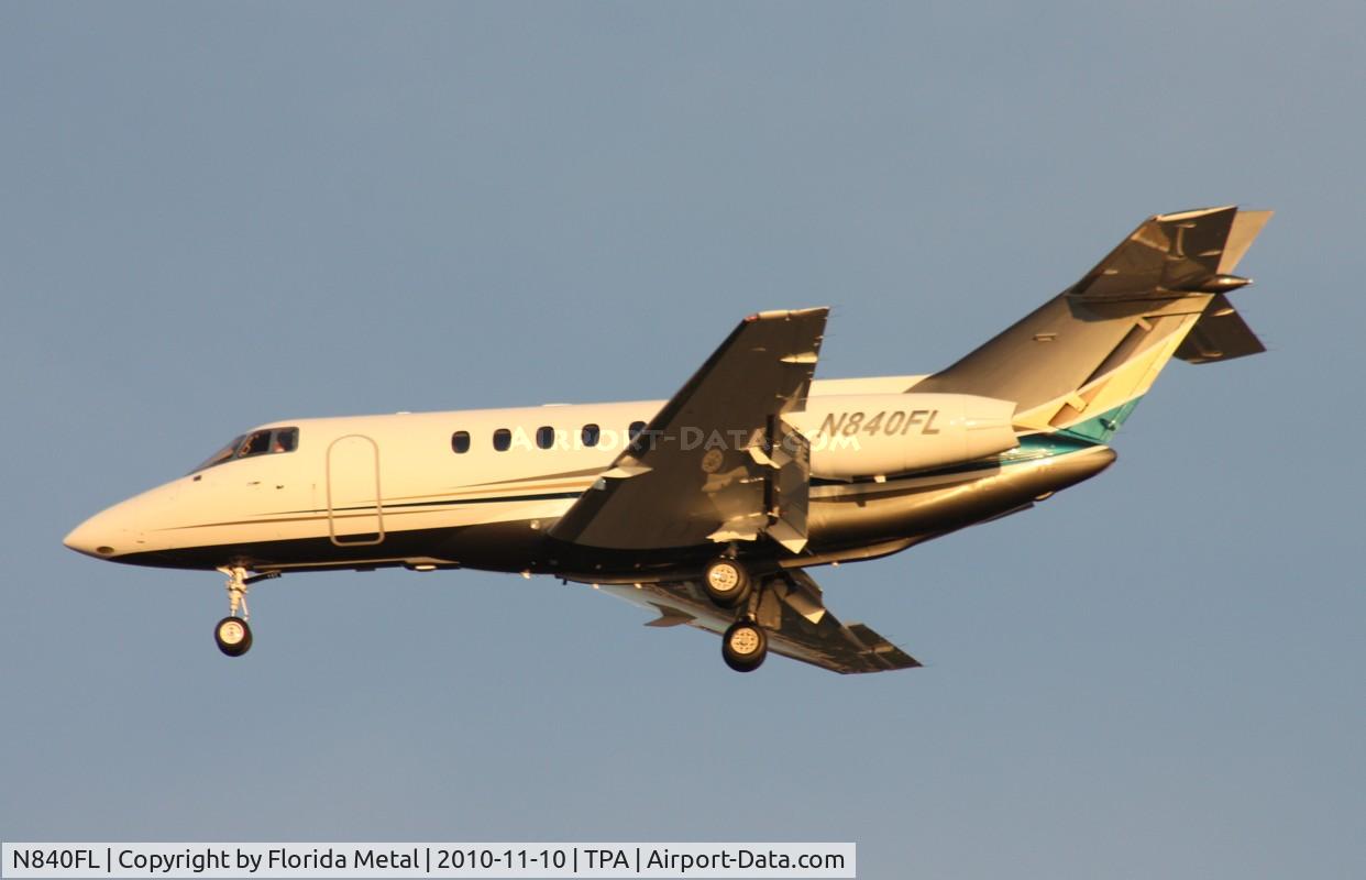 N840FL, 2004 Raytheon Hawker 800XP C/N 258666, Hawker 800XP
