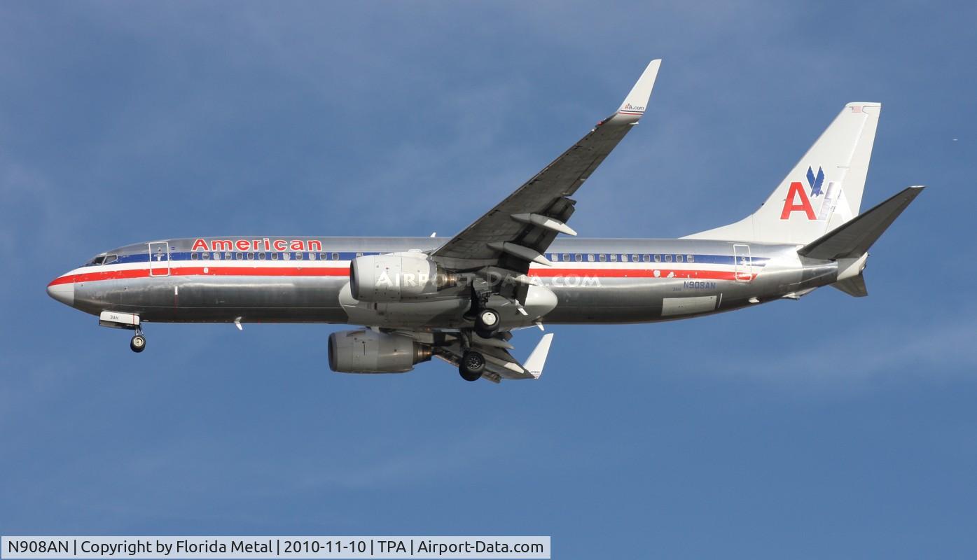 N908AN, 1999 Boeing 737-823 C/N 29510, American